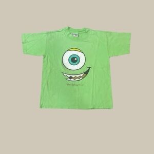 Vintage Disney Monsters Inc Mike Wazowski Kids tee medium
